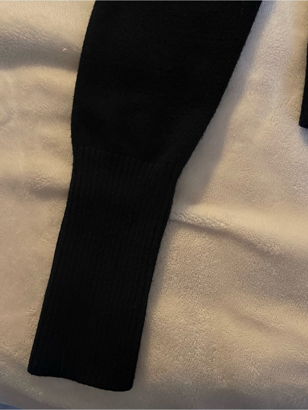 Forever 21 Black Hooded Zip Sweater - Picture 4 of 4
